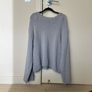 Divided Heather Gray Women's Crew Neck Sweater